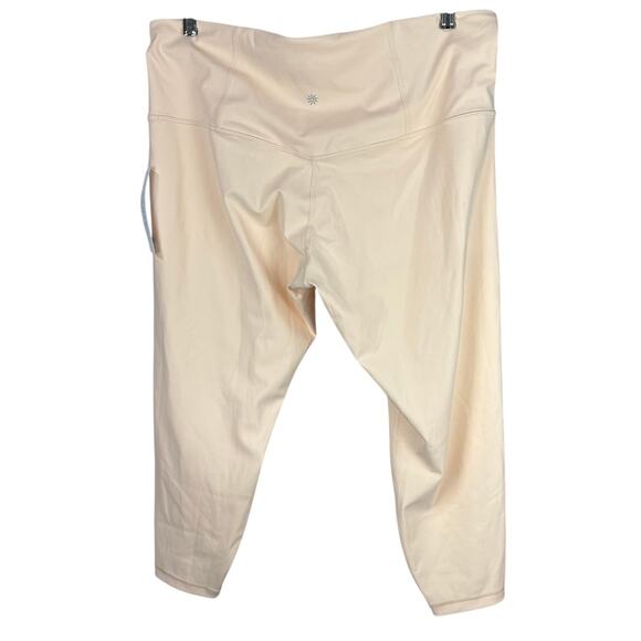 Athleta Ultra High Rise Elation 7/8 Tight Carnation Peach Women's Size 2X NEW - Picture 4 of 12